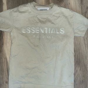 Pre-loved Kids Essentials FEAR OF GOD tshirt